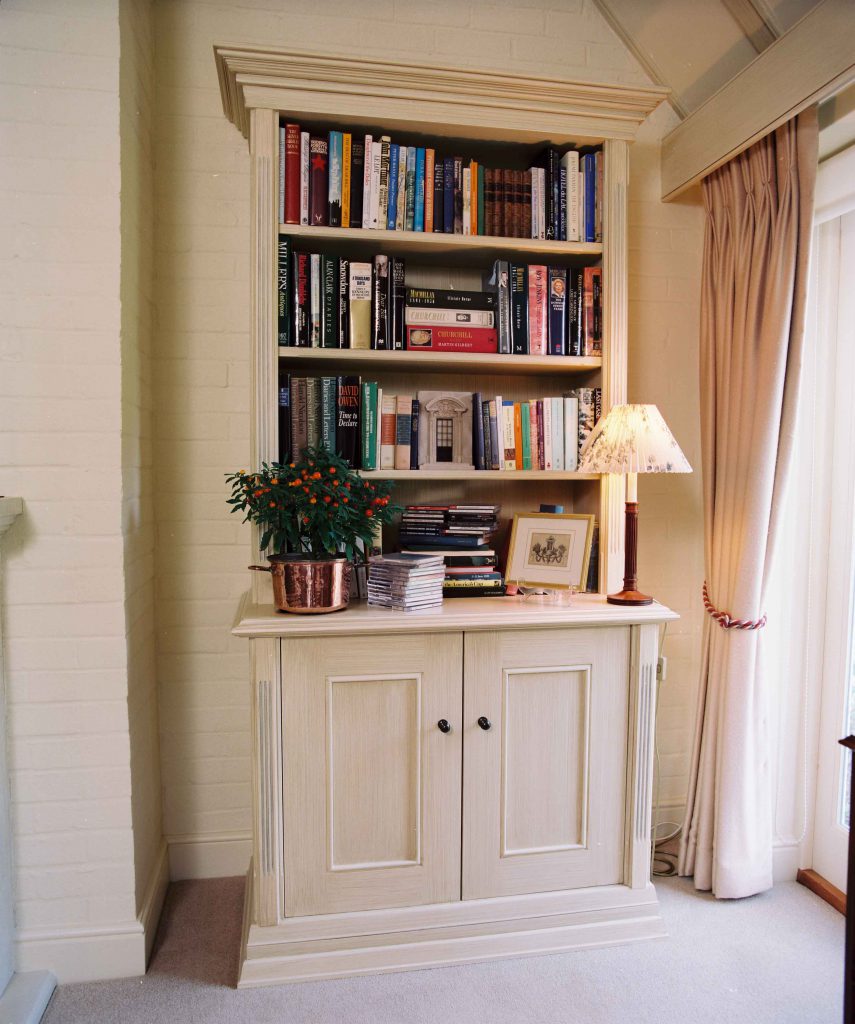 Handmade alcove cabinets