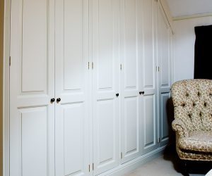 Bespoke period-style fitted wardrobe