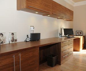 Home office fitted furniture