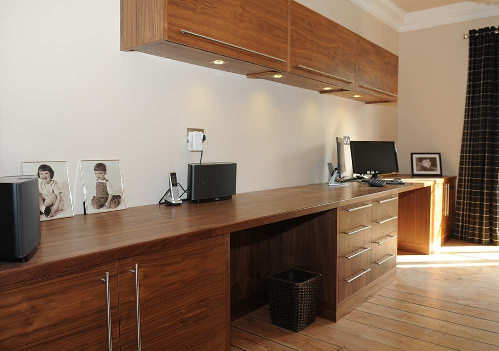 Home office fitted furniture