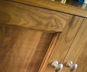 Bespoke Walnut Bookcases