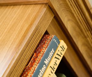 Bespoke Walnut Bookcases