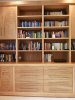 Bespoke-contemporary-oak-bookcase