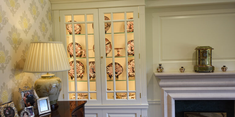 Custom-made-alcove-cabinets