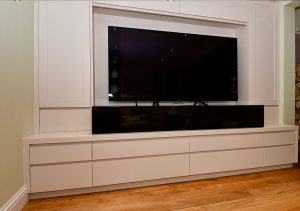 bespoke fitted cinema and media room