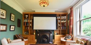made to measure fitted cinema room