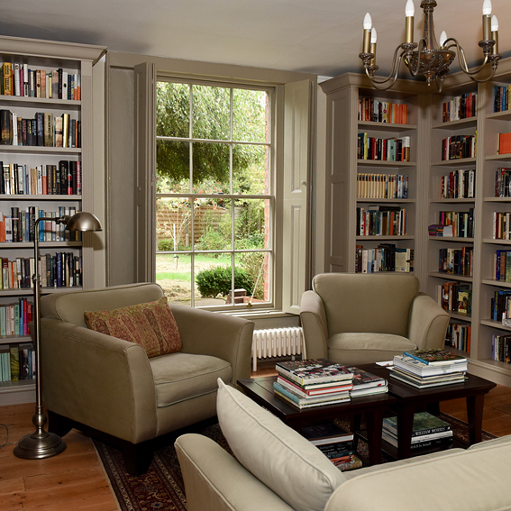 Custom-made-traditional-library