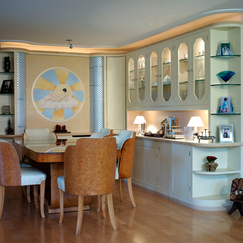 Bespoke-dining-room-fitted-furniture-art-deco-style